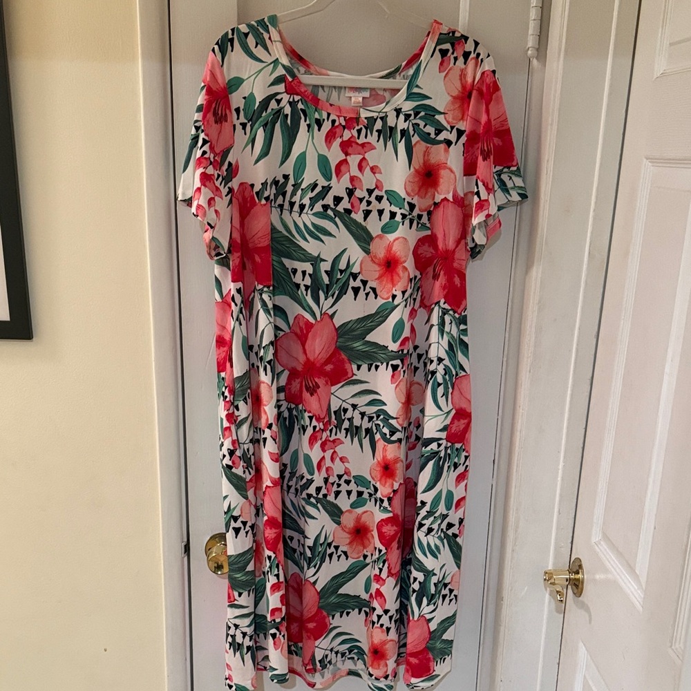 Floral Print Women's Dress